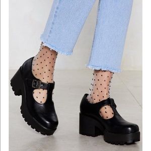 black lolita harajuku dolly maryjane platforms